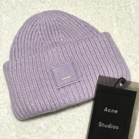 Acne Studios Accessories - New Lavender Purple Acne Studios Beanie